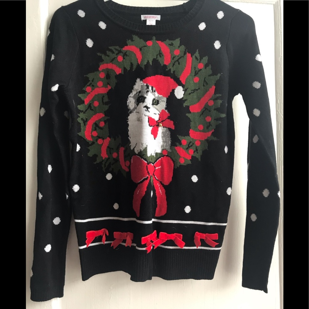 Quirky holiday sweater